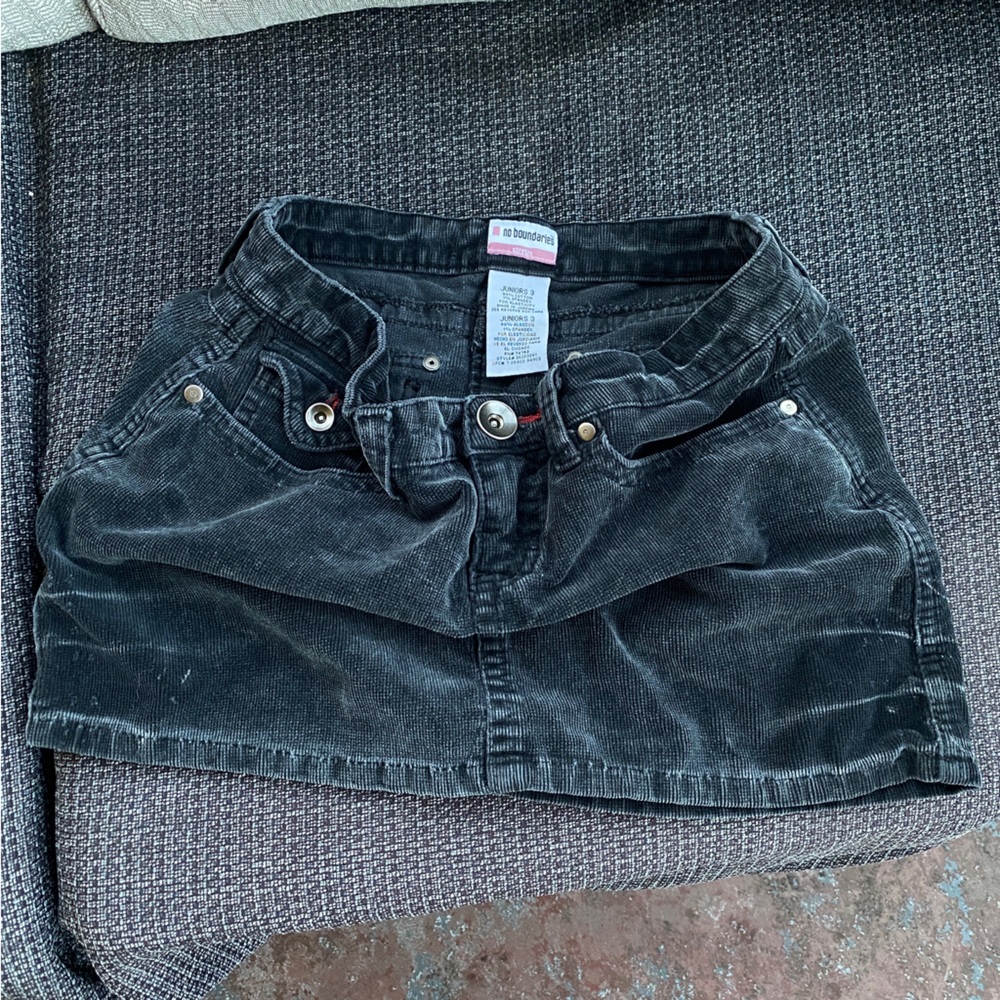 No Boundaries Black Mini Skirt